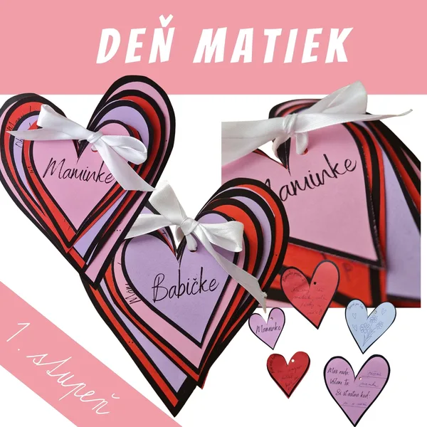 Srdiečka - Deň matiek, pre maminu a babičku