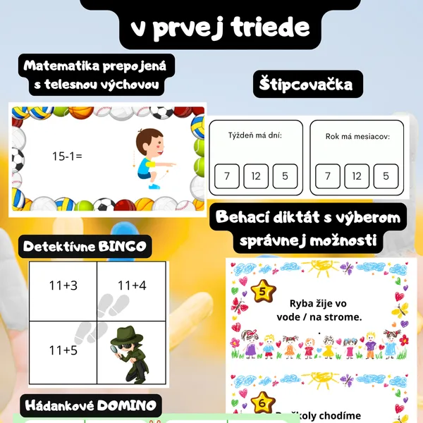 Netradičné učenie v prvom ročníku