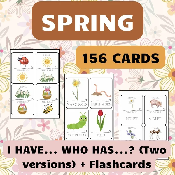 SPRING - I have... Who has...?