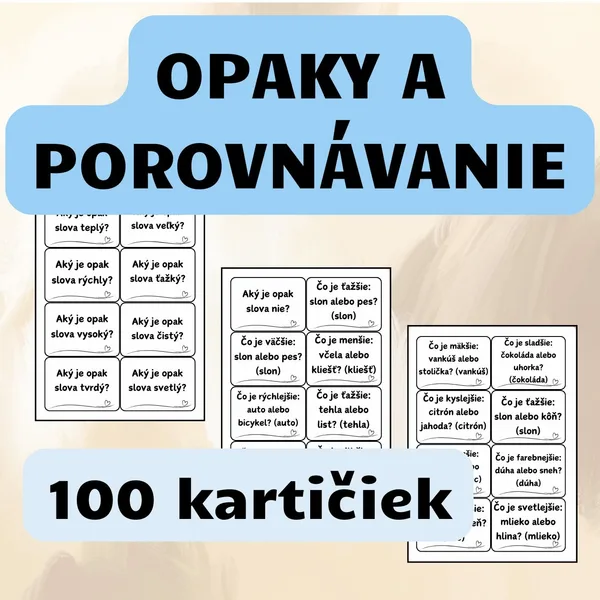 Opaky a porovnávanie
