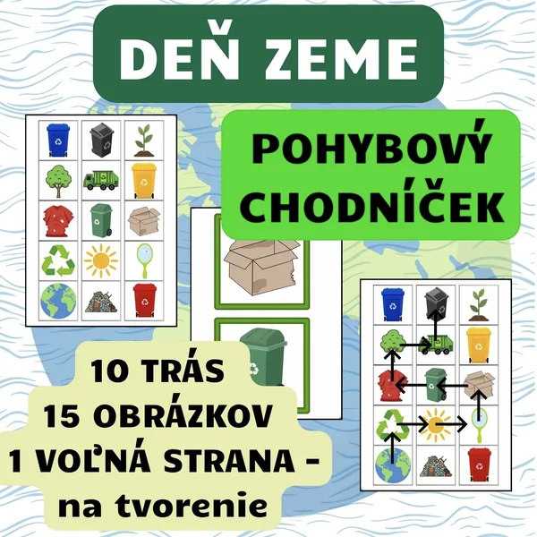 DEŇ ZEME - POHYBOVÝ CHODNÍČEK