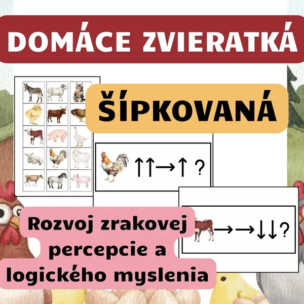 DOMÁCE ZVIERATKÁ - Šípkovaná 