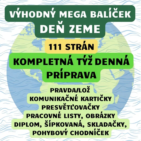 DEŇ ZEME - VÝHODNÝ MEGA BALÍČEK