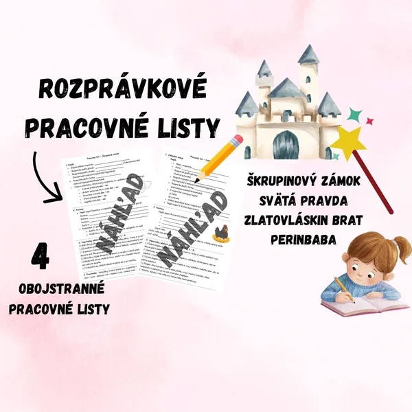 Rozprávkové pracovné listy