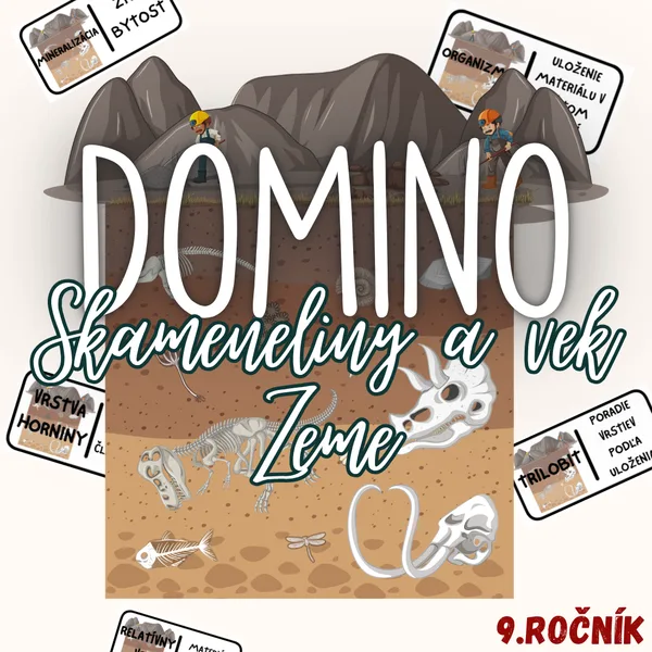 Domino - Skameneliny a vek Zeme