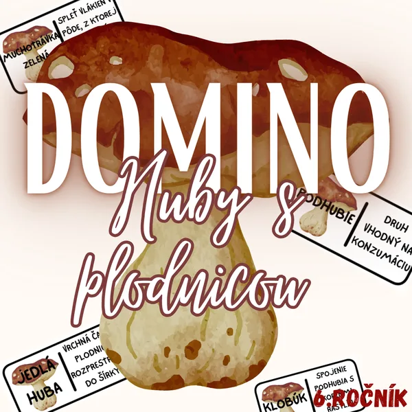 Domino - Huby s plodnicou 