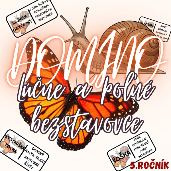 Domino - Lúčne a poľné bezstavovce