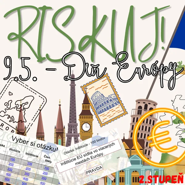 RISKUJ! - 9.5. - Deň Európy
