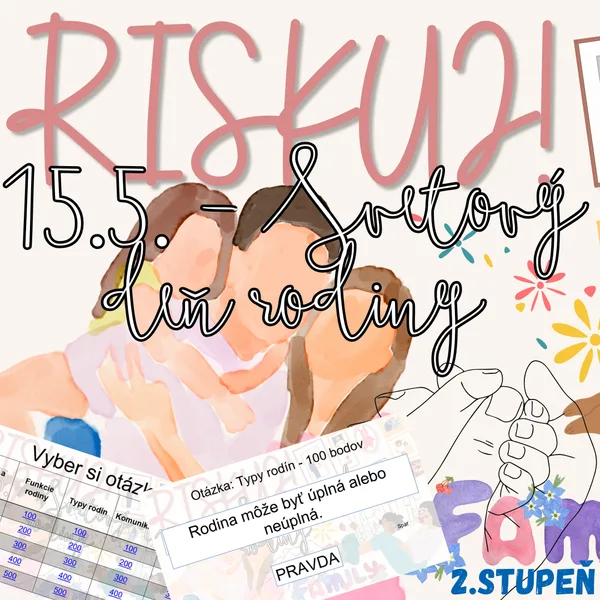 RISKUJ! - 15.5. - Svetový deň rodiny
