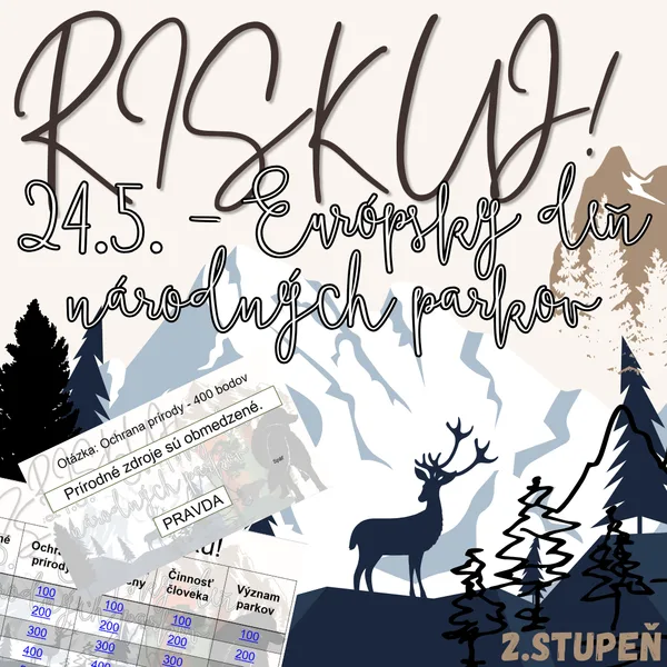 RISKUJ! - 24.5. - Európsky deň národných parkov