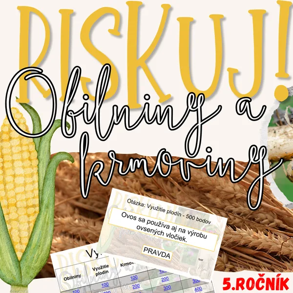 RISKUJ! - Obilniny a krmoviny