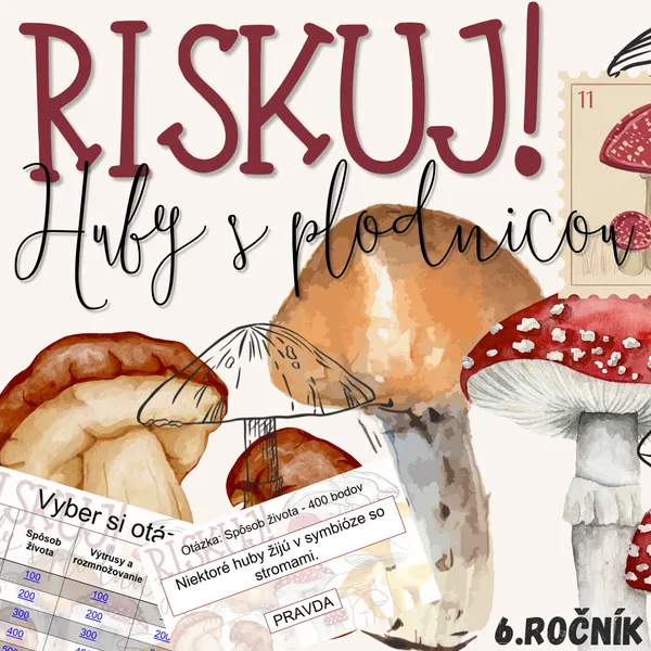RISKUJ! - Huby s plodnicou 