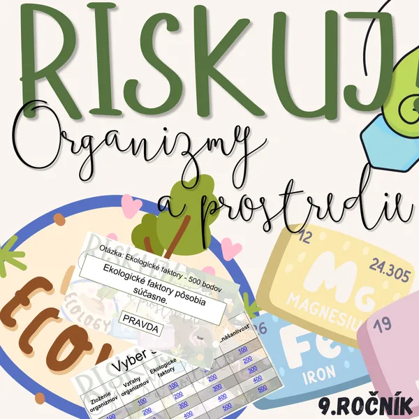 RISKUJ! - Organizmy a prostredie