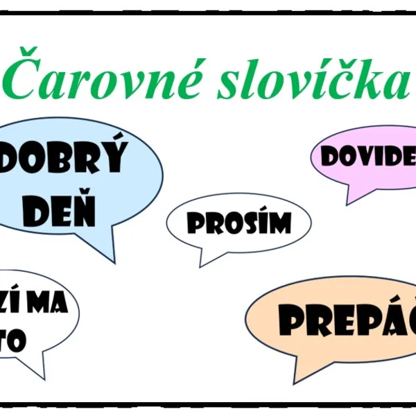 Čarovné slovíčka 