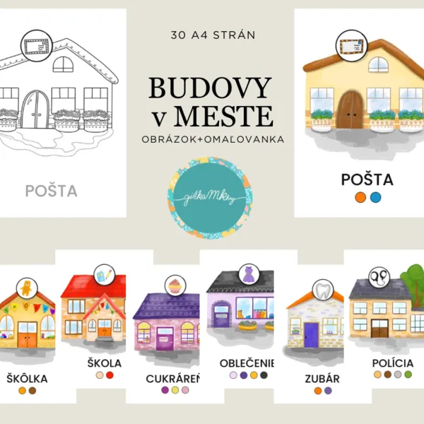 Budovy v meste PDF