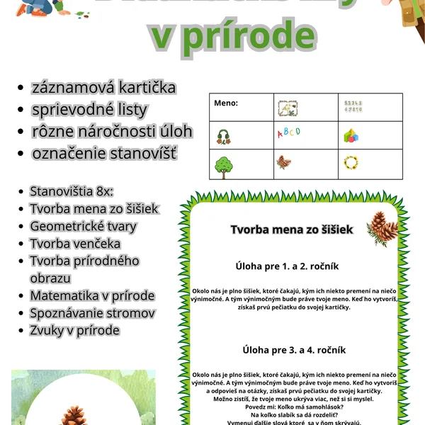 Didaktické hry v prírode
