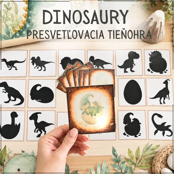 PRESVIEŤ A PRIRAĎ – DINOSAURY