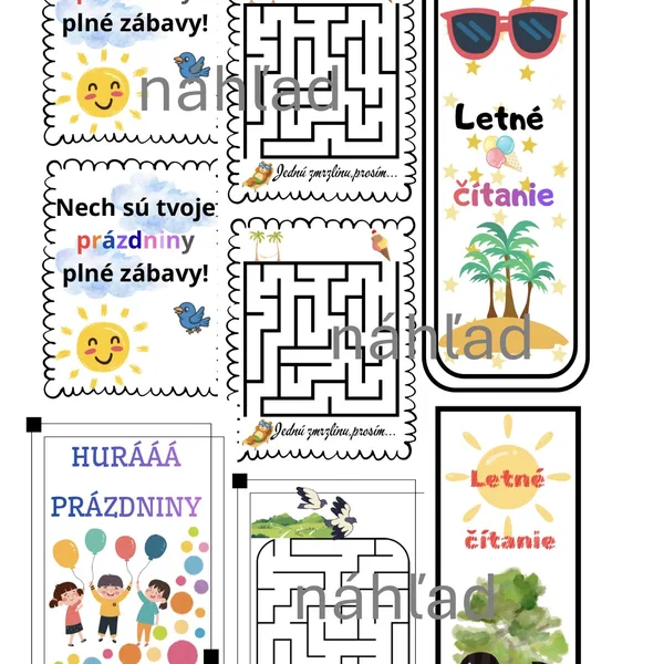 Hurá prázdniny - darček 