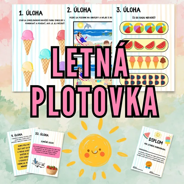 LETNÁ PLOTOVKA (10 stanovišť + DIPLOM)