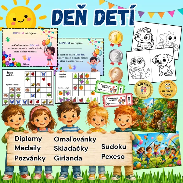 Deň detí - súbor aktivít - 2026