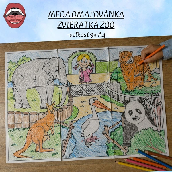 MEGA OMAĽOVÁNKA ZOO