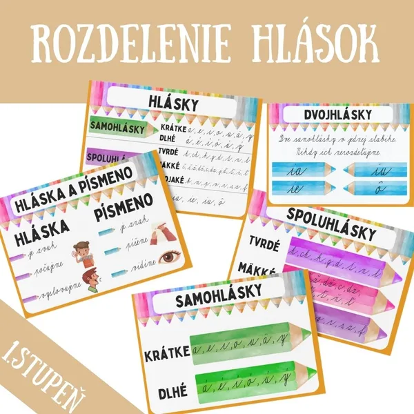 Rozdelenie hlások