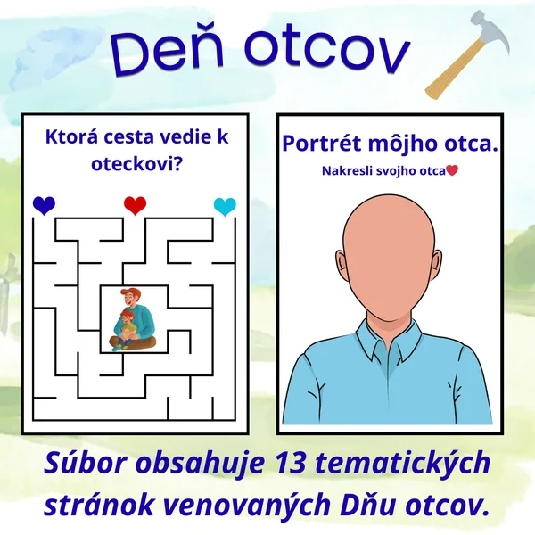 Deň otcov – zábavný balík aktivít pre deti