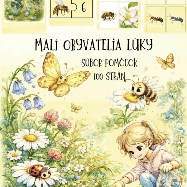 🐞🌼 Malí obyvatelia lúky 🌼🐞