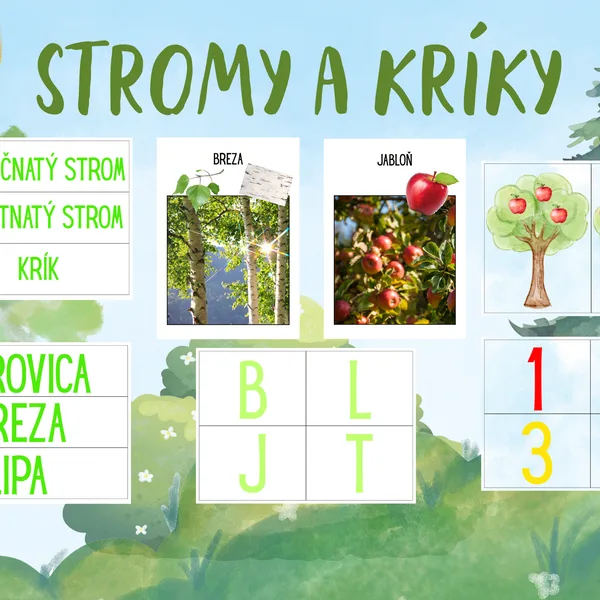STROMY A KRÍKY