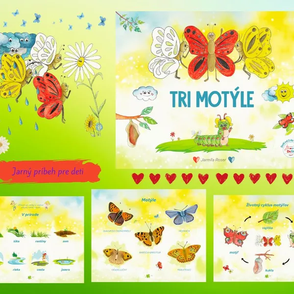 Tri motýle