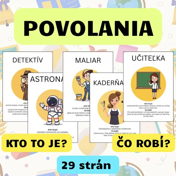 POVOLANIA - Demonštračné obrázky