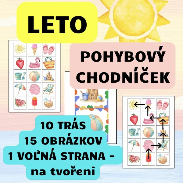 LETO - POHYBOVÝ CHODNÍČEK