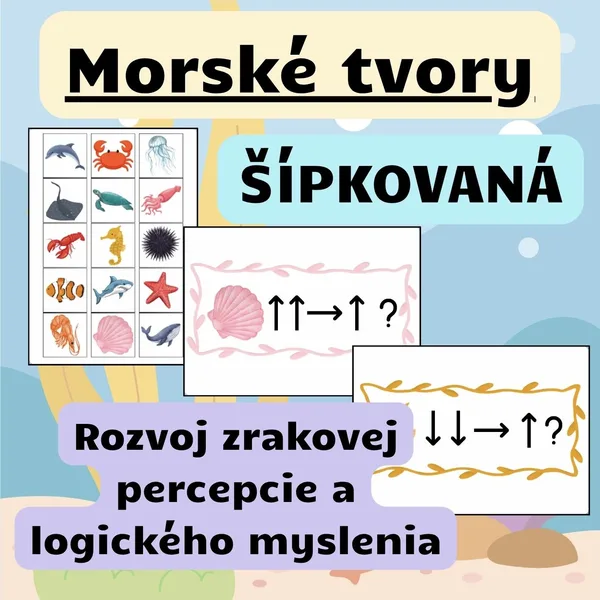 MORSKÉ TVORY - Šípkovaná