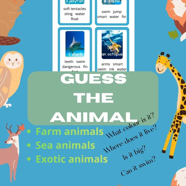 Uhádni zviera/ Guess the animal