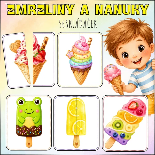 ZMRZLINY A NANUKY – SKLADAČKY