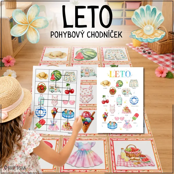 Leto – pohybový chodníček
