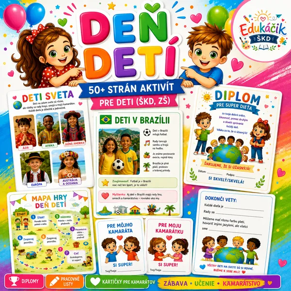 🌍✨DEŇ DETÍ - DETI SVETA ✨🌍 