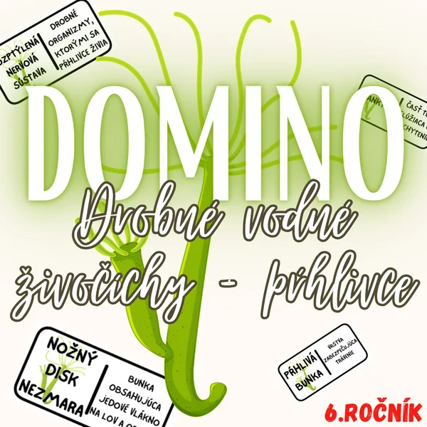 Domino - Drobné vodné živočíchy – pŕhlivce