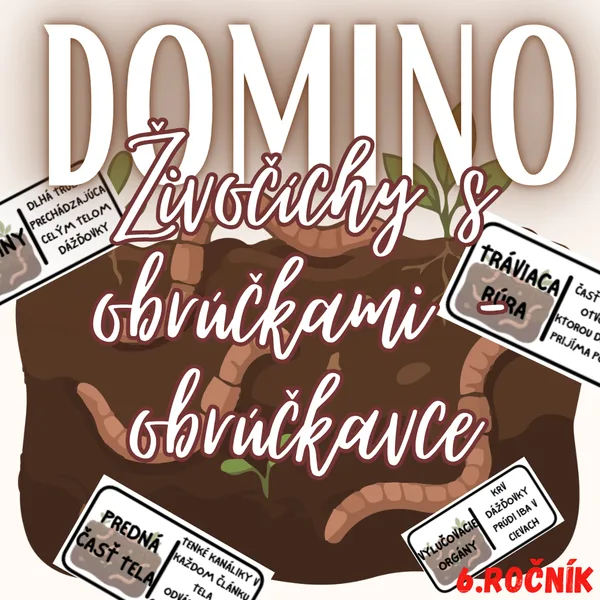 Domino - Živočíchy s obrúčkami – obrúčkavce