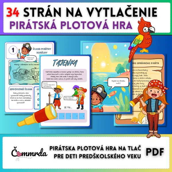  Pirátská plotová hra