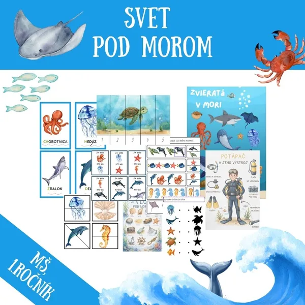 Morské živočíchy, Svet pod morom, More