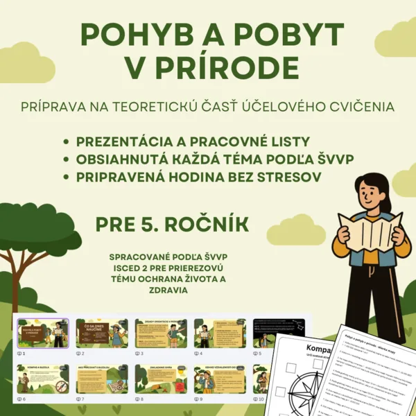 5.ročník - Pohyb a pobyt v prírode