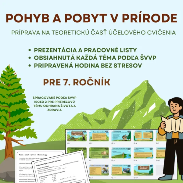 7. ročník Pohyb a pobyt v prírode - účelové cvičenie 