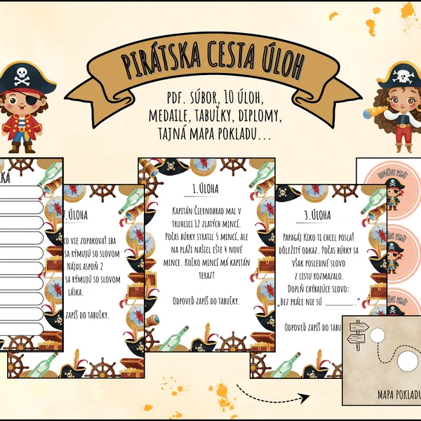 Pirátska cesta úloh ⚓️