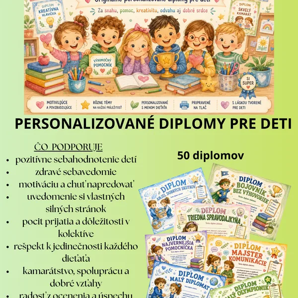 Personalizované diplomy