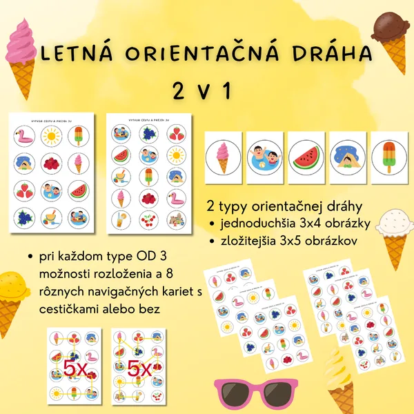 Letná orientačná dráha 2 v 1