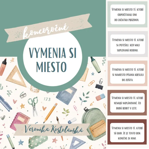 KONCOROČNÉ - Vymenia si miesto tí, ktorí...