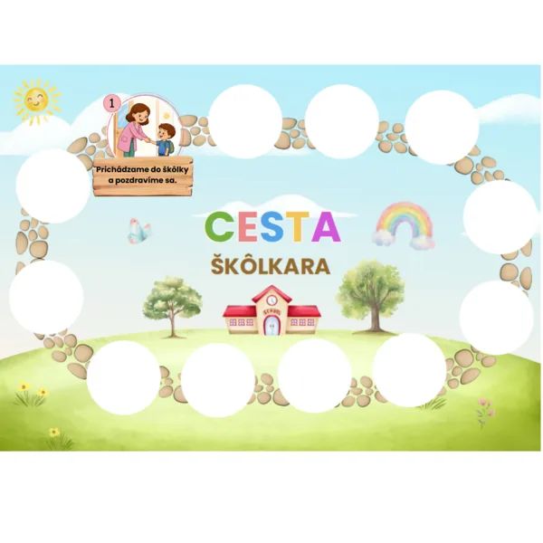 Cesta škôlkara - režim dňa v mš