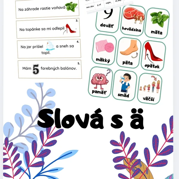 Slová s ä