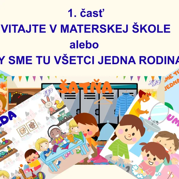 ADAPTÁCIA DETÍ V MŠ 1.časť